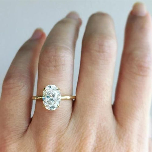 Raegan J511| Oval Solitaire Quote