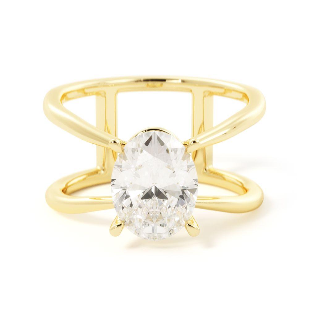 The Bridgette | Moissanite & Diamond Quote