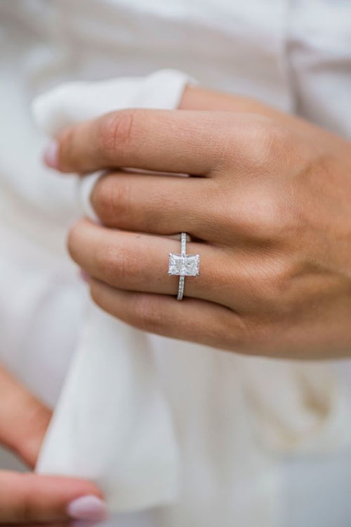 Radiant with Pavé Band | Quote